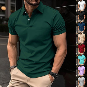 Polo Neck Men's T-Shirt