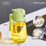 2 in 1 Glass Oil and Vinegar Bottle