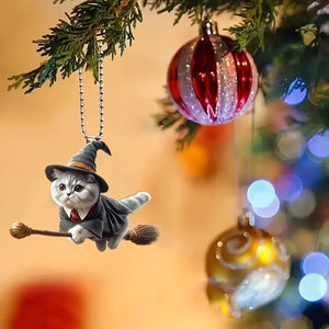 Magic Cat Vehicle and Bag Ornament