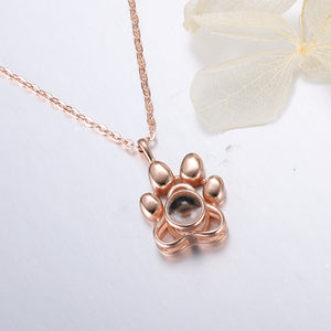 Cat Paw Necklace - 925 Sterling Silver