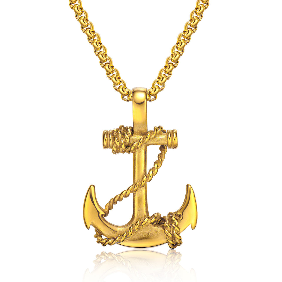 Anchor Necklace without Photo