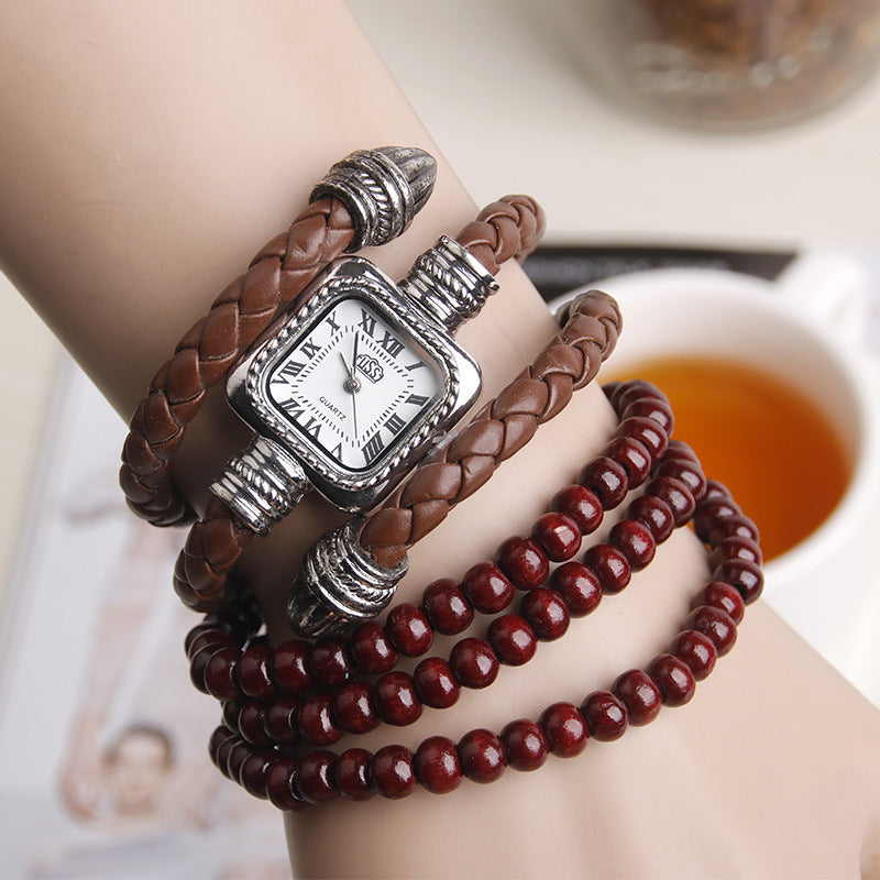 AmorMio Snake Bracelet and Quartz Watch