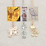 Children's Artwork Necklace