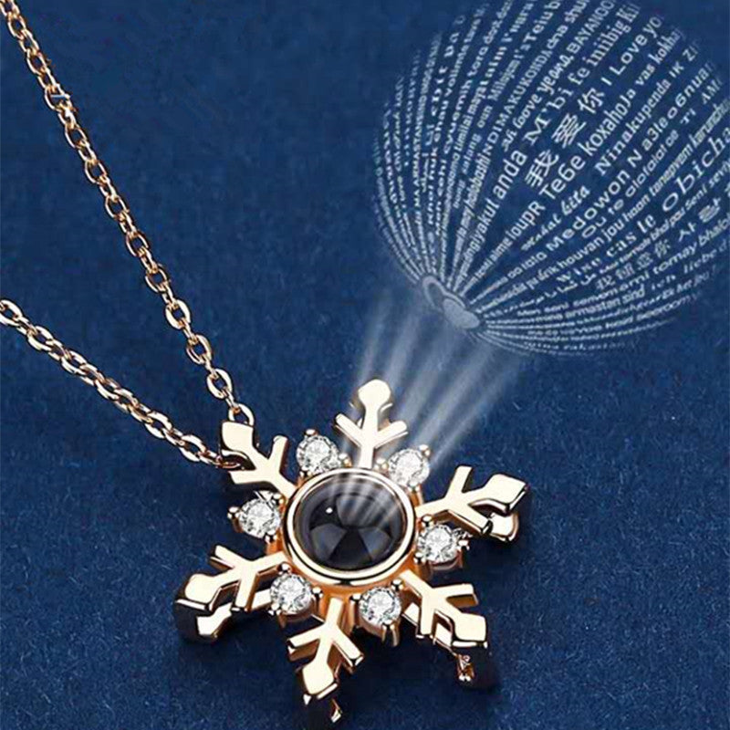 AmorMio Snowflake Necklace