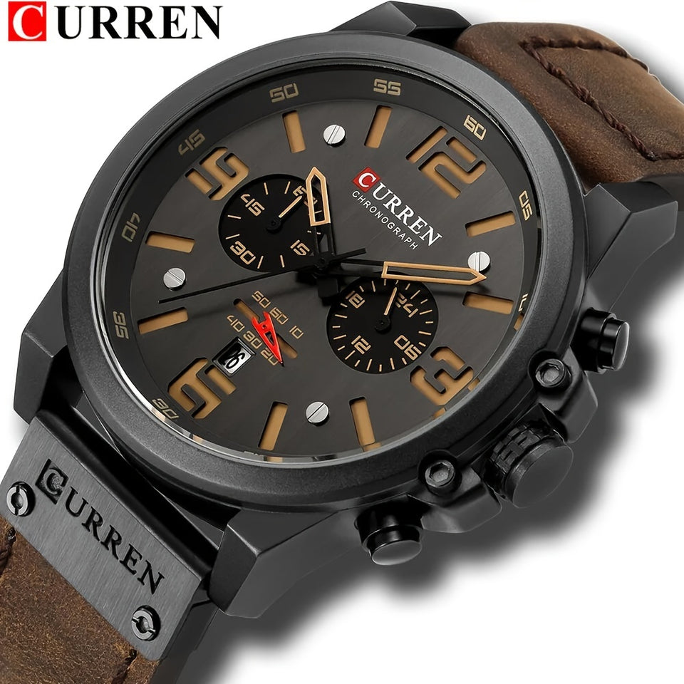 Multifunctional and Waterproof Wristwatch