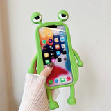 Silicone Sweet Frog Iphone Phone Case