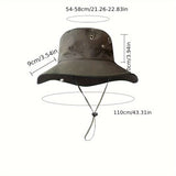 Stringed Mountaineering Sunshade Bucket Hat