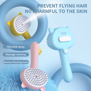 Steam Hair Cleansing and Massage Brush