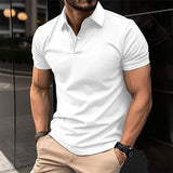 Polo Neck Men's T-Shirt