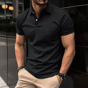 Polo Neck Men's T-Shirt