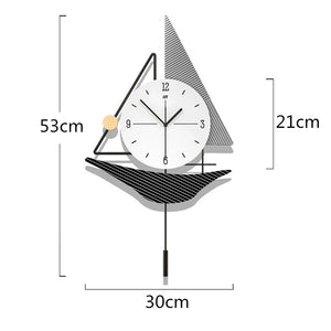 Sailing Wall Clock