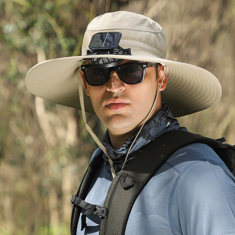 Solar Powered Fan Hat