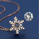 AmorMio Snowflake Necklace