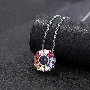 AmorMio Colorful Crystal Necklace