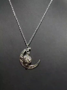 Glow in the Dark Moon Necklace