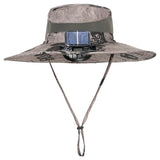 Solar Powered Fan Hat