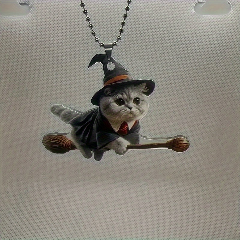 Magic Cat Vehicle and Bag Ornament