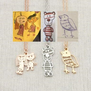 Children's Artwork Necklace