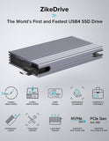 ZikeDrive World's First and Fastest USB4 SSD Drive